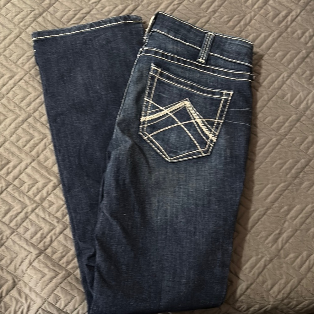 Ariat Womens Blue Jeans - Picture 4 of 6